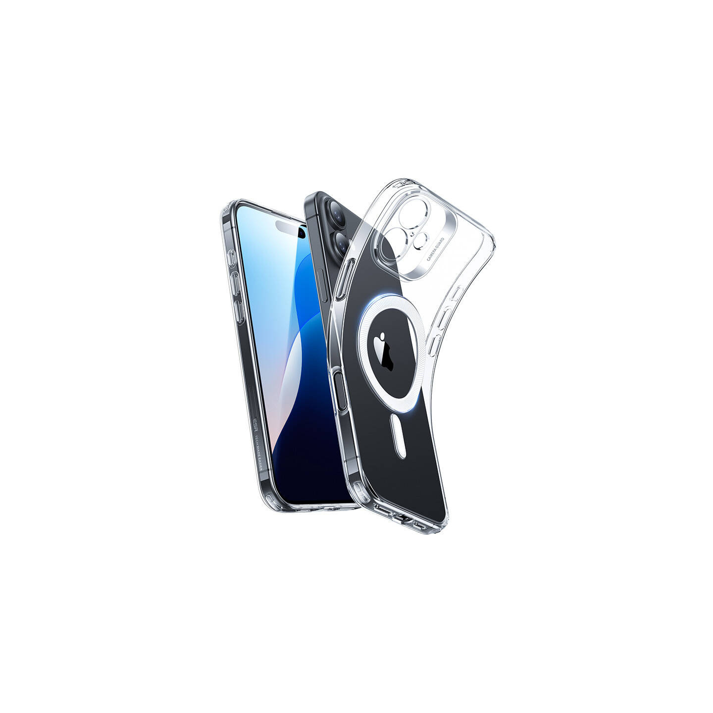 Zero Clear Case (HaloLock) ESR case for iPhone 16 Plus (clear)