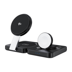 View product Foldable 3-in-1 magnetic charger Choetech Qi2