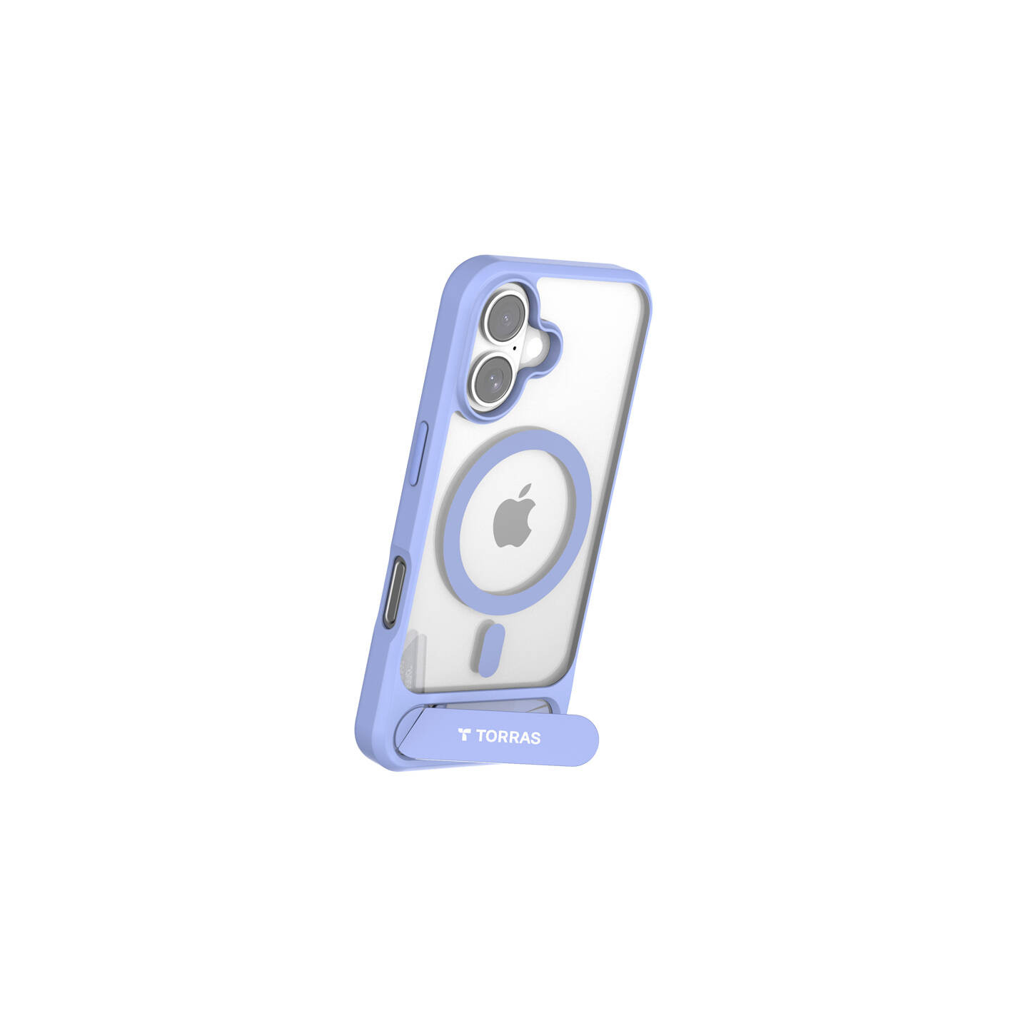 Torras Pstand Series Case for iPhone 16 (Blue)