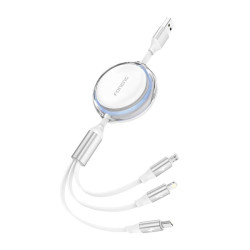 View product Foneng X113 3-in-1 Cable 1.1M White