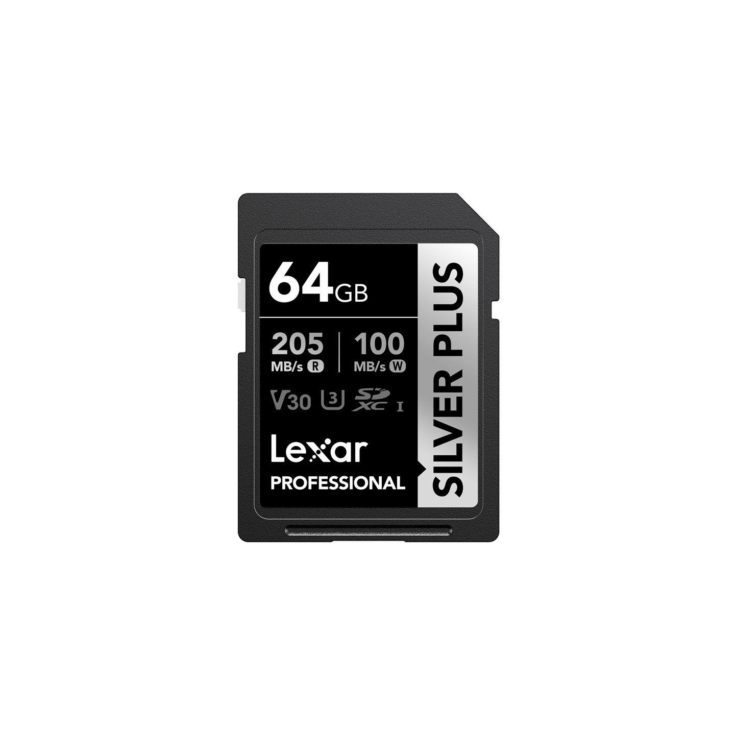 Lexar Professional SILVER PLUS SDXC 64GB memory card
