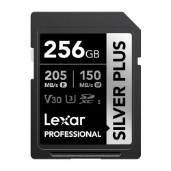 View product Lexar Professional SILVER PLUS SDXC 256GB memory card