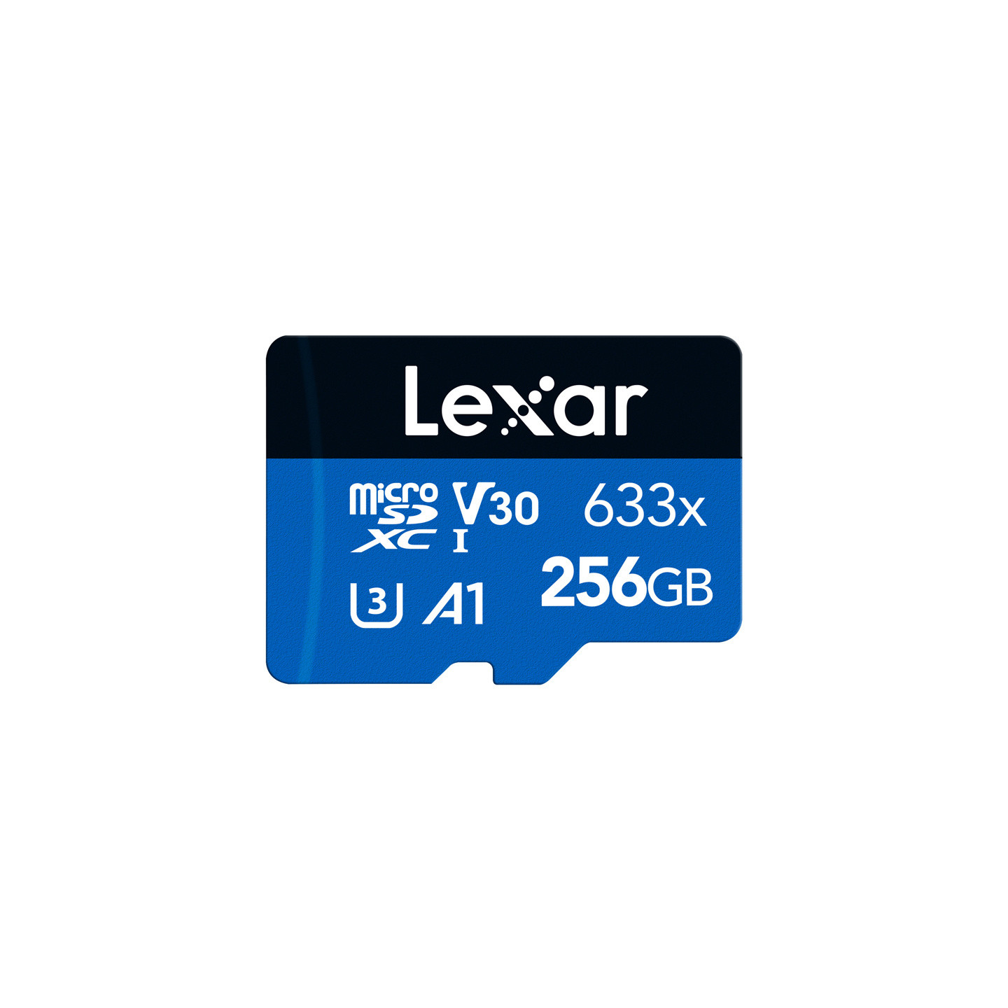 Lexar High-Performance 633x microSDXC 256GB memory card + SD adapter