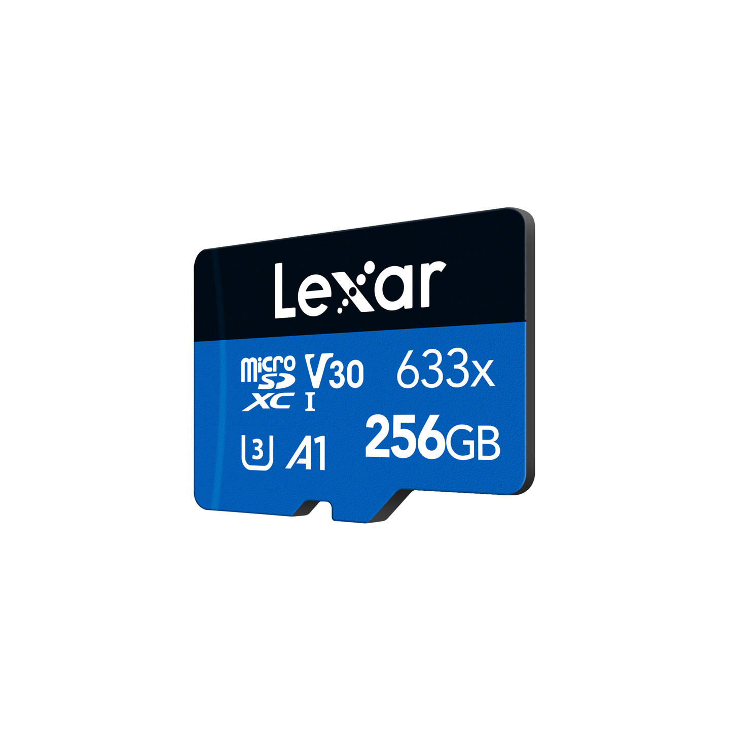 Lexar High-Performance 633x microSDXC 256GB memory card + SD adapter