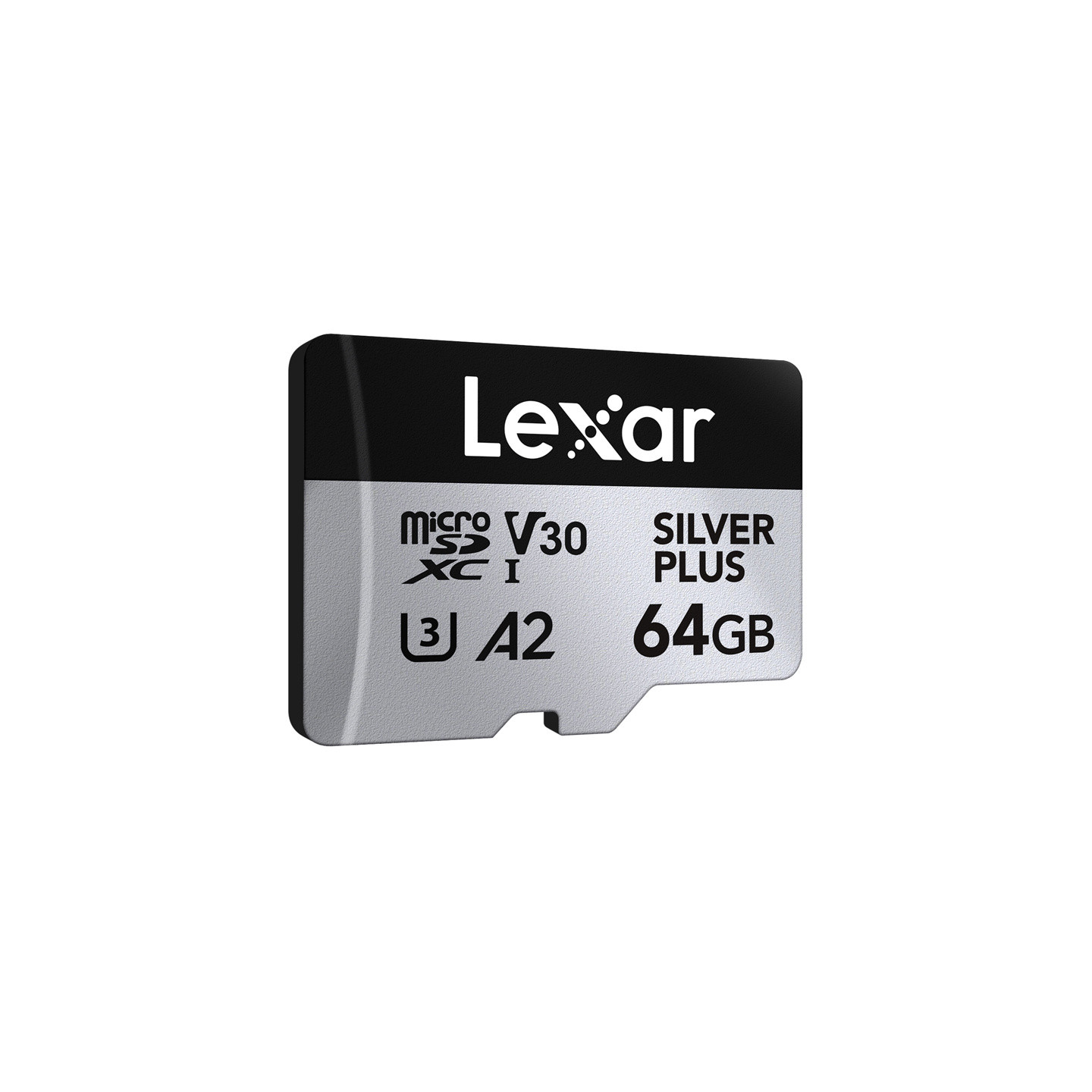 Karta pamięci Lexar High-Performance Silver Plus microSDXC 64GB + adapter