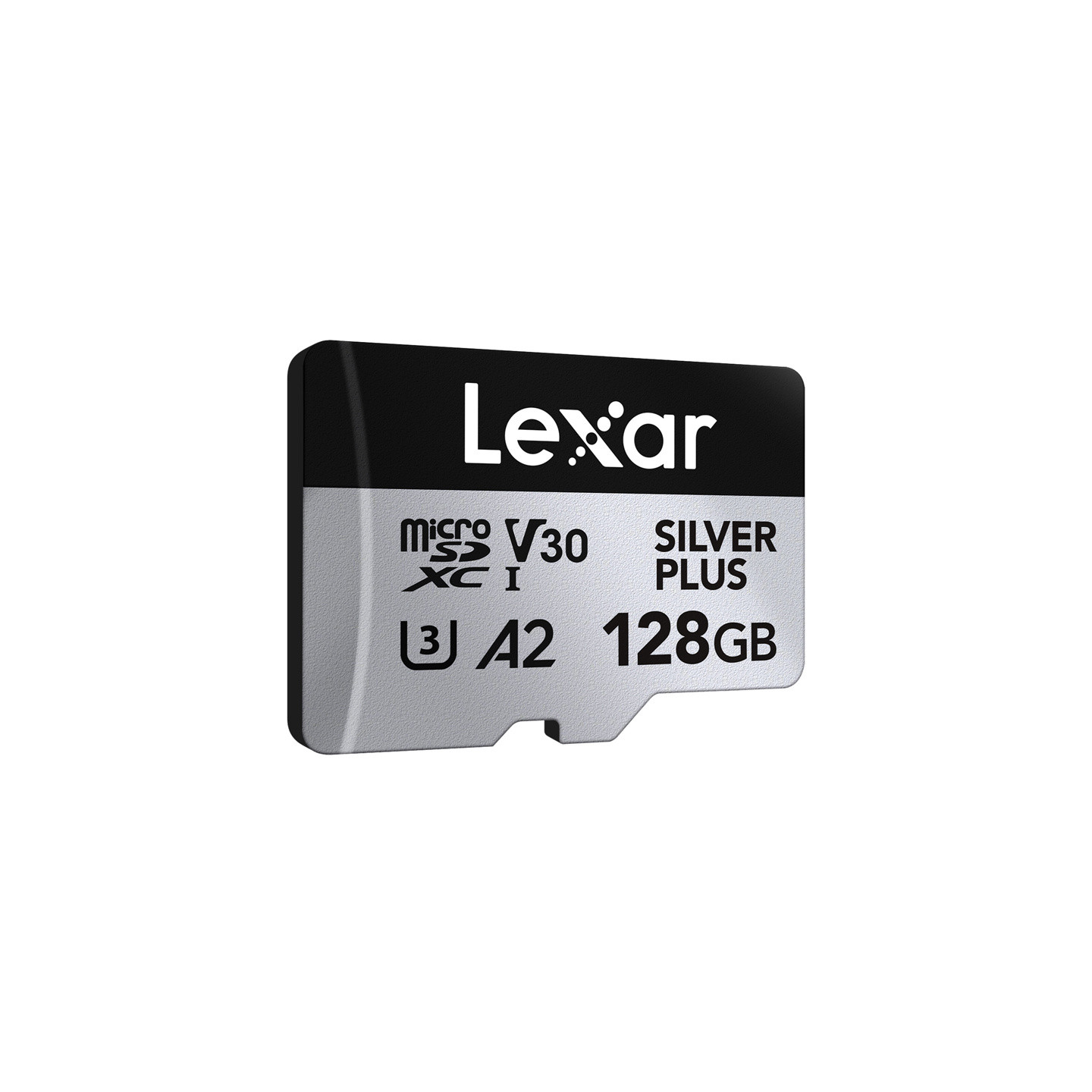 Karta pamięci Lexar High-Performance Silver Plus microSDXC 128GB + adapter
