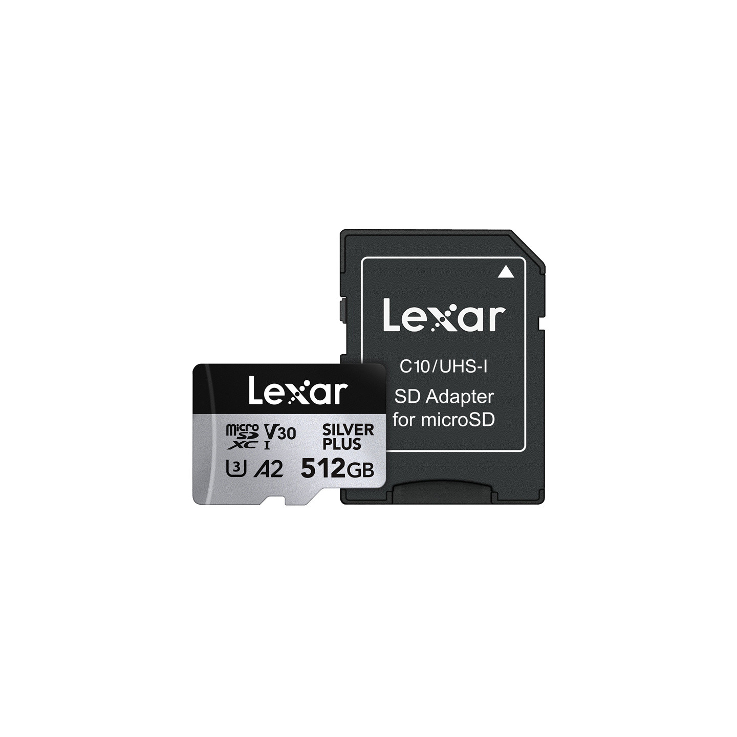 Karta pamięci Lexar High-Performance Silver Plus microSDXC 512GB + adapter