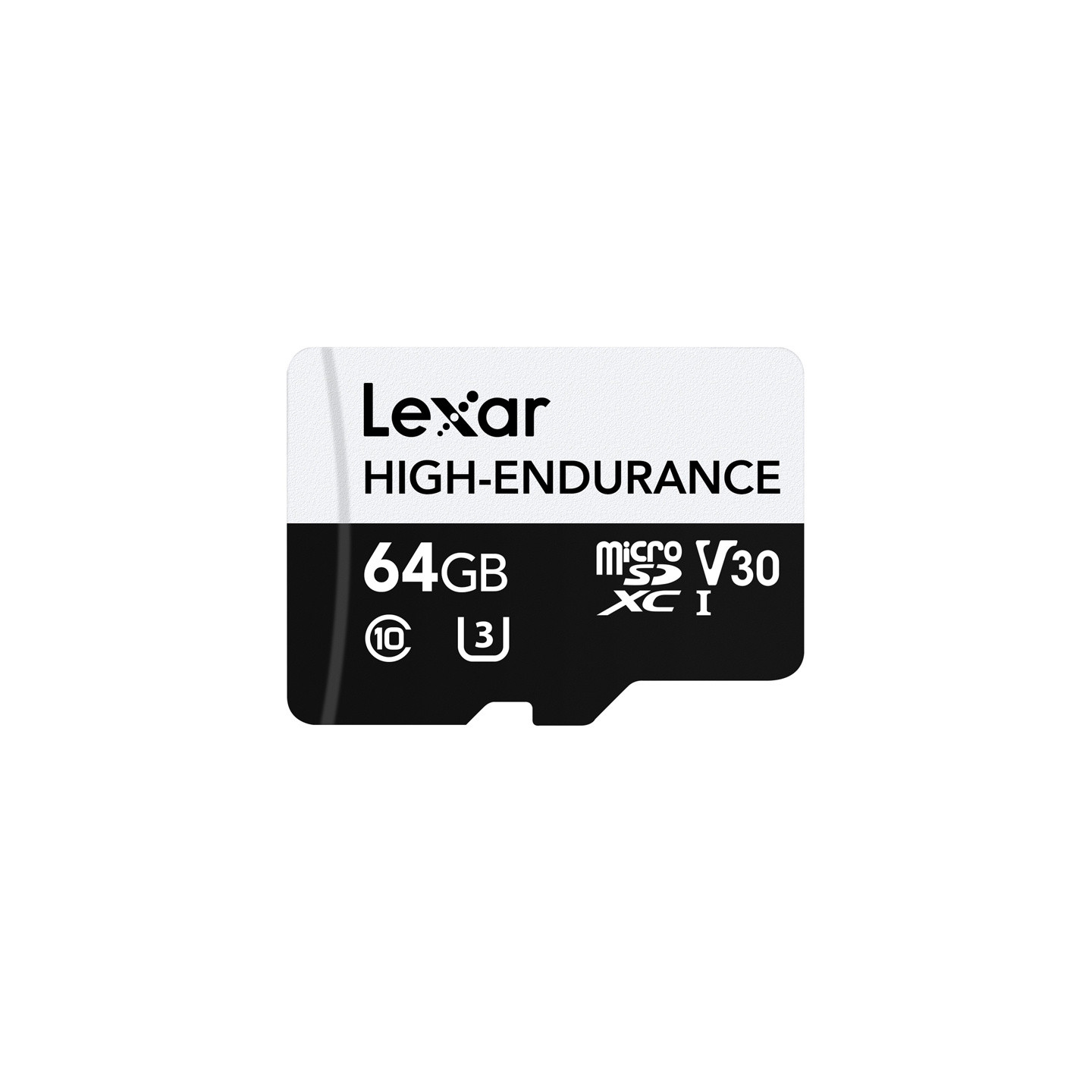 Lexar High-Endurance microSDHC/microSDXC 64GB memory card