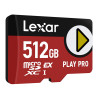 Lexar PLAY Pro microSD Express 7.1 512GB memory card