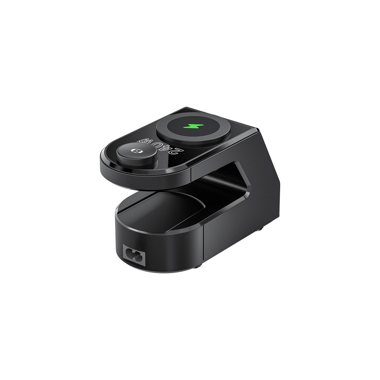 Blitzwolf BW-FW10 alarm clock with charger 2xUSB-A, 4xUSB-C, 240W