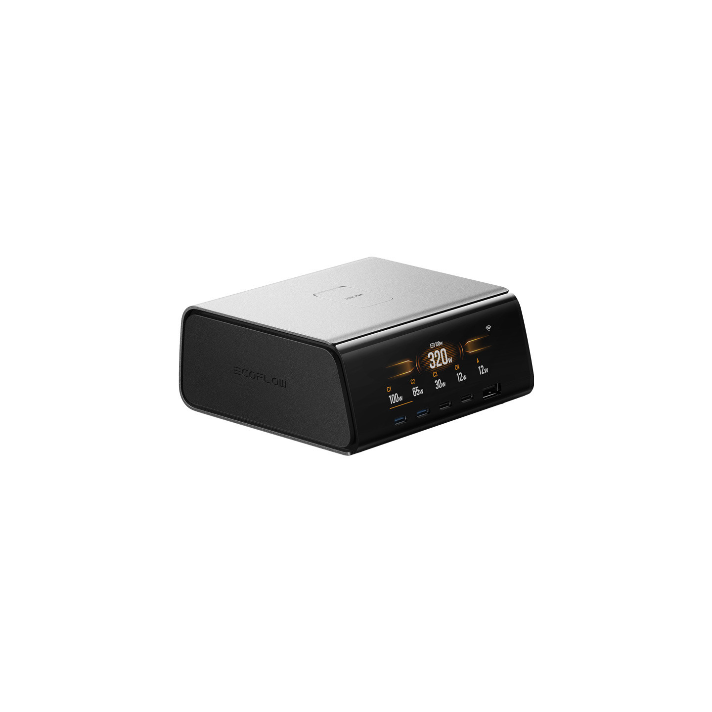 EcoFlow RAPID Pro 320W docking station, 4xUSB-C, 1xUSB-A, GaN