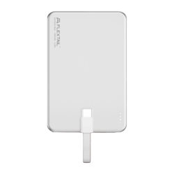 View product Flextail Zero Power Metal 5000mAh Power Bank (Silver)