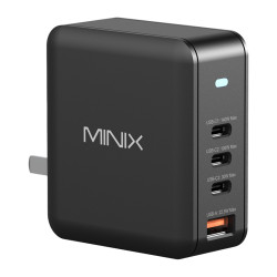 View product Minix P165 GaN Wall Charger with 3x USB-C and 1x USB-A Ports