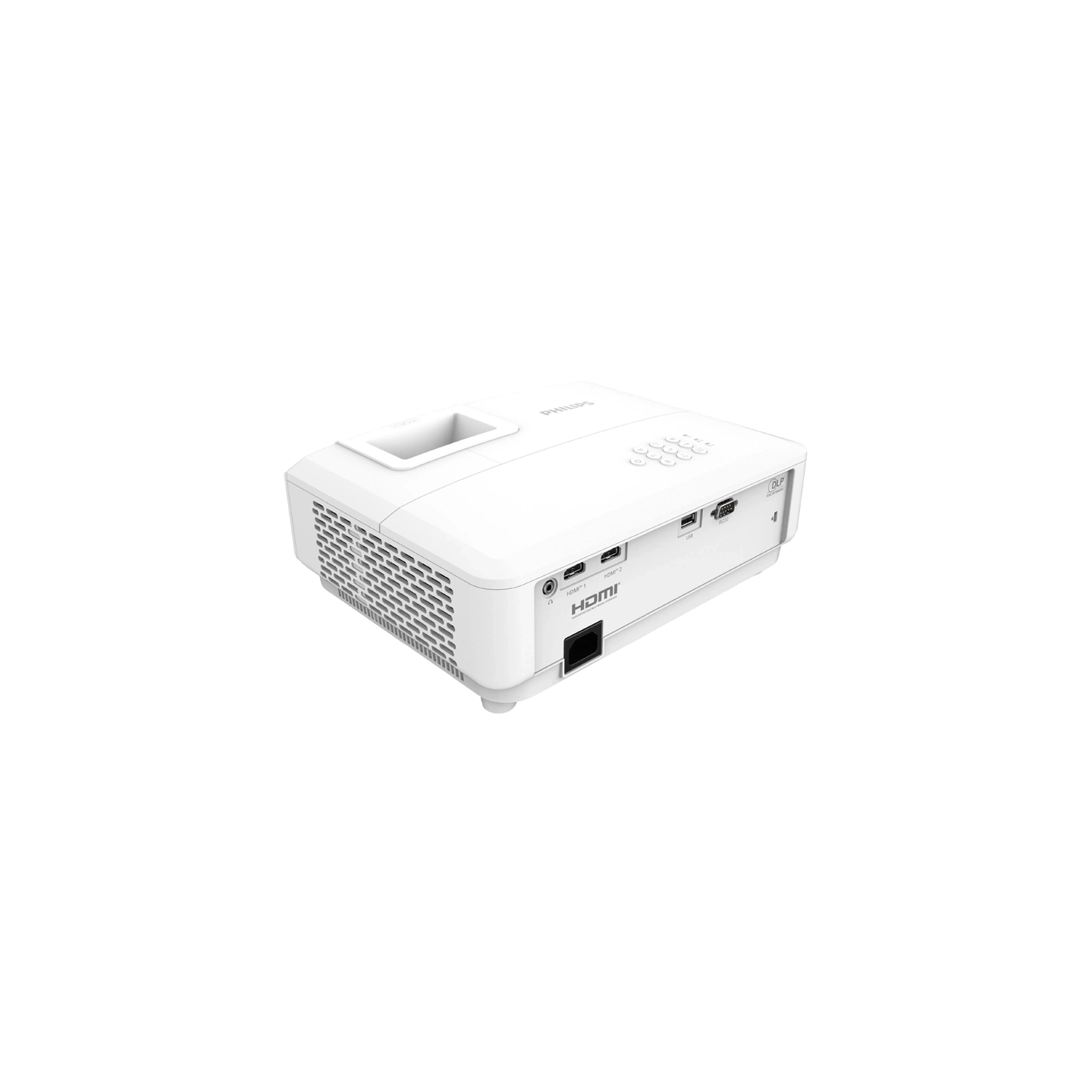 Phillips PR-850 1080p Projector (White)