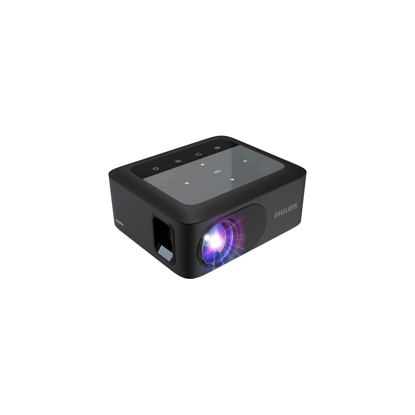 Phillips N-110 720p Mini Projector (Black)