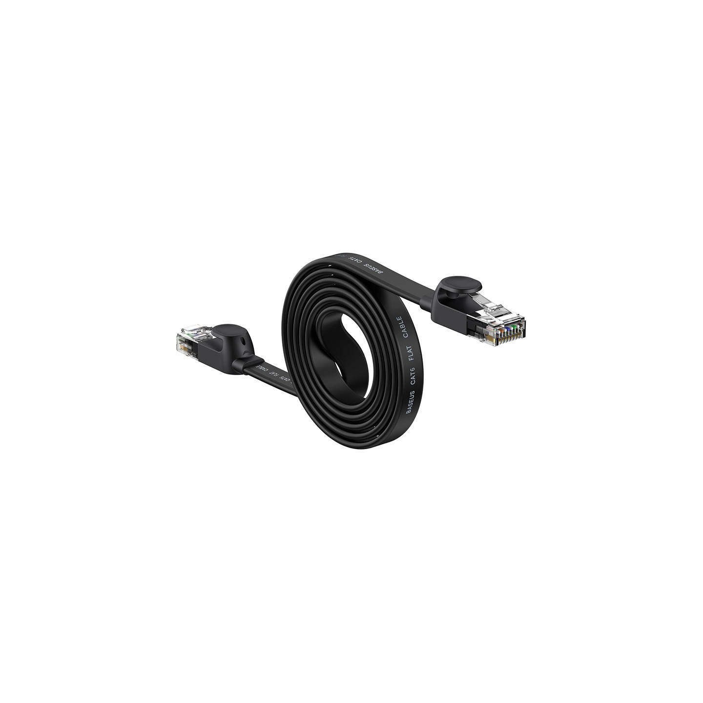 Baseus Ethernet RJ45, 1Gbps, 1.5m network cable (black)