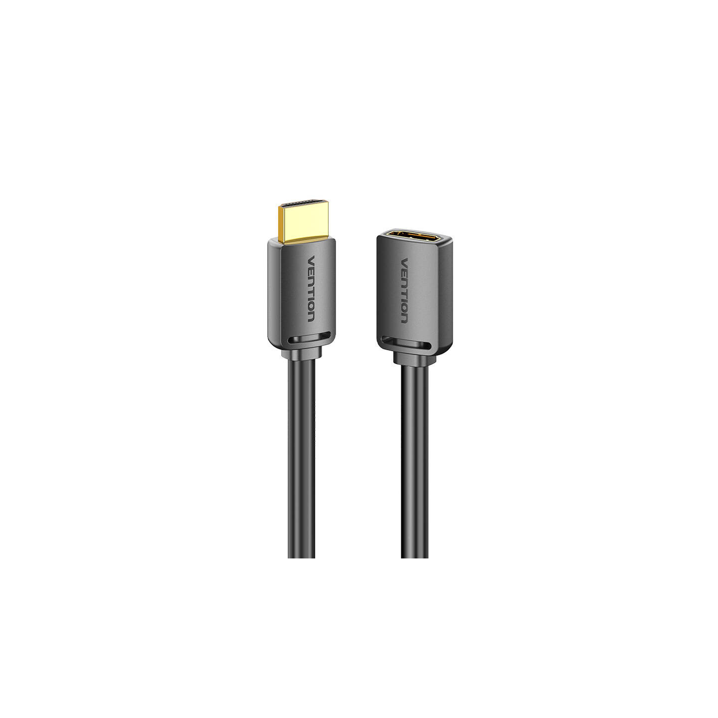 HDMI 2.0 Male to HDMI 2.0 Female Extension Cable Vention AHCBD 0,5m, 4K 60Hz, (Black)