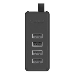 View product Orico W5P-100 USB to 4x USB 2.0 Hub Adapter (black)