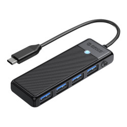 View product Orico Hub 4in1 USB A3.0x4 (black)