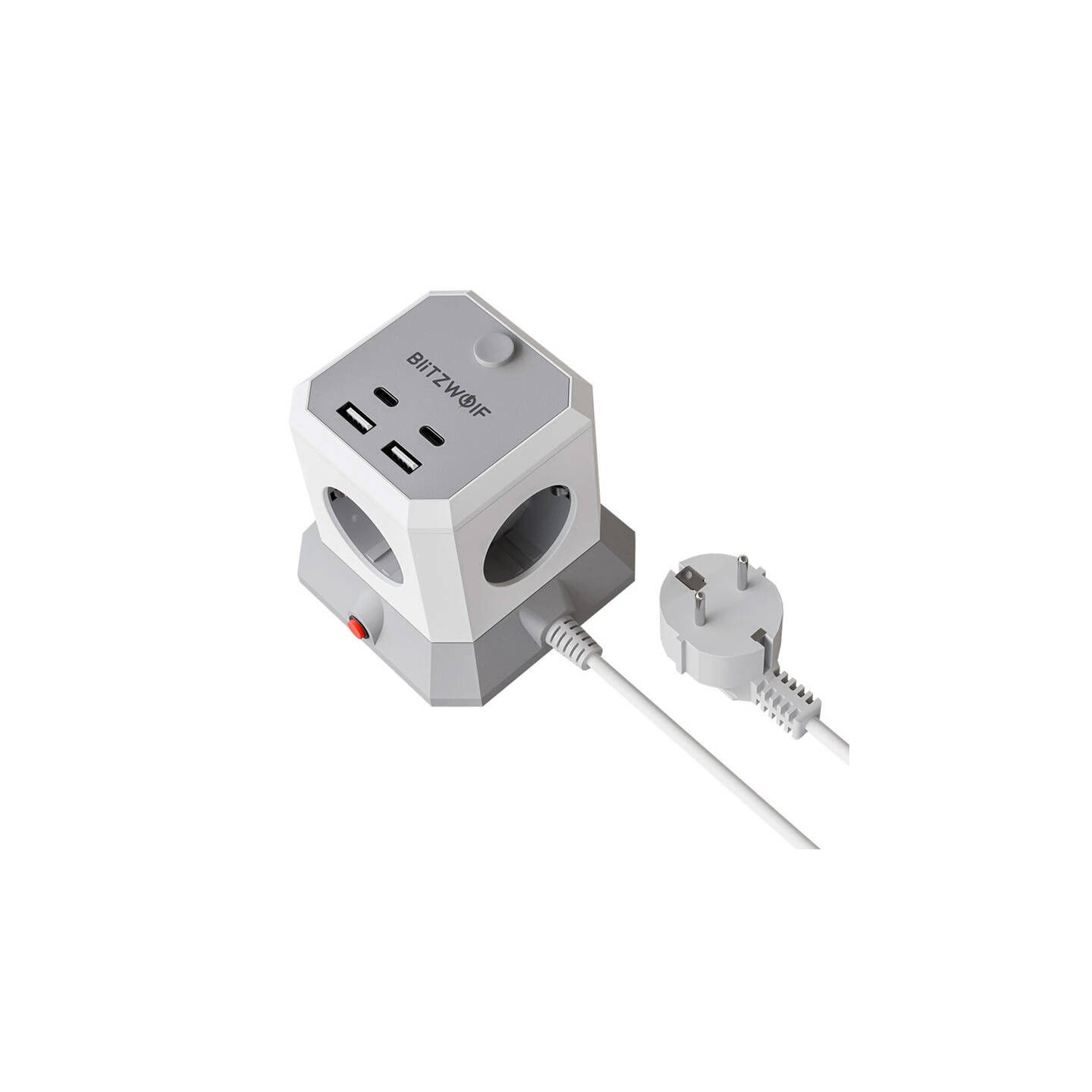 BlitzWolf BW-EC1 4xAC 2xUSB-A 2xUSB-C Extender