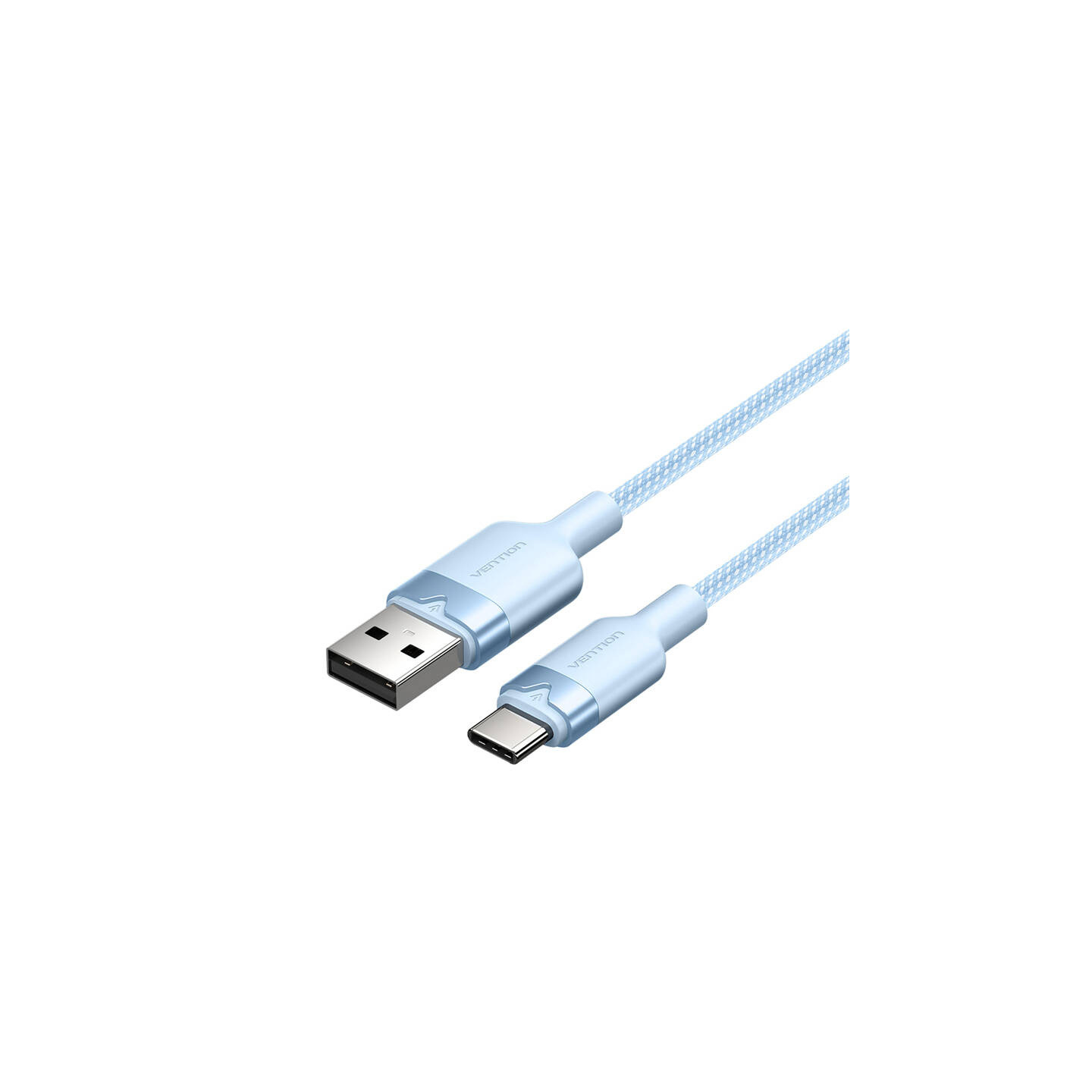 USB 2.0 A to USB-C 3A cable Vention CTNLF 1M (blue)