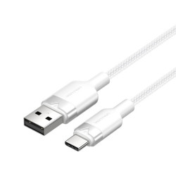 View product USB 2.0 A to USB-C 3A cable Vention CTNWF 1M (white)