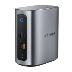 View product Blitzwolf BW-TH15 17in1 Docking Station 2xHD+DP+4xC+3xUSB 3.0+USB 3.1+C 3.2+C PD+RJ45+micro SD+SD+3.5mm Audio