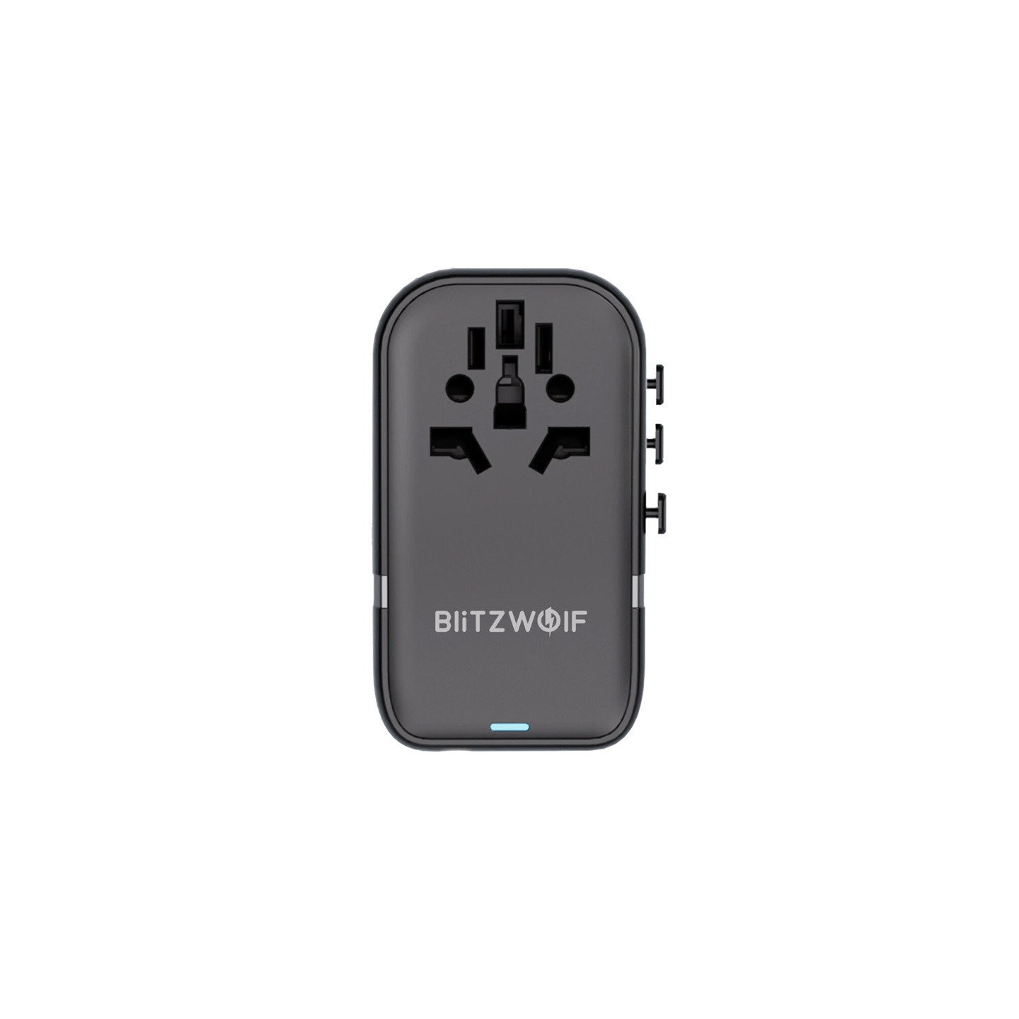 Blitzwolf BW-TA2 5-in-1 Travel Adapter 2xUSB PD + 2xC QC + C GaN 100W