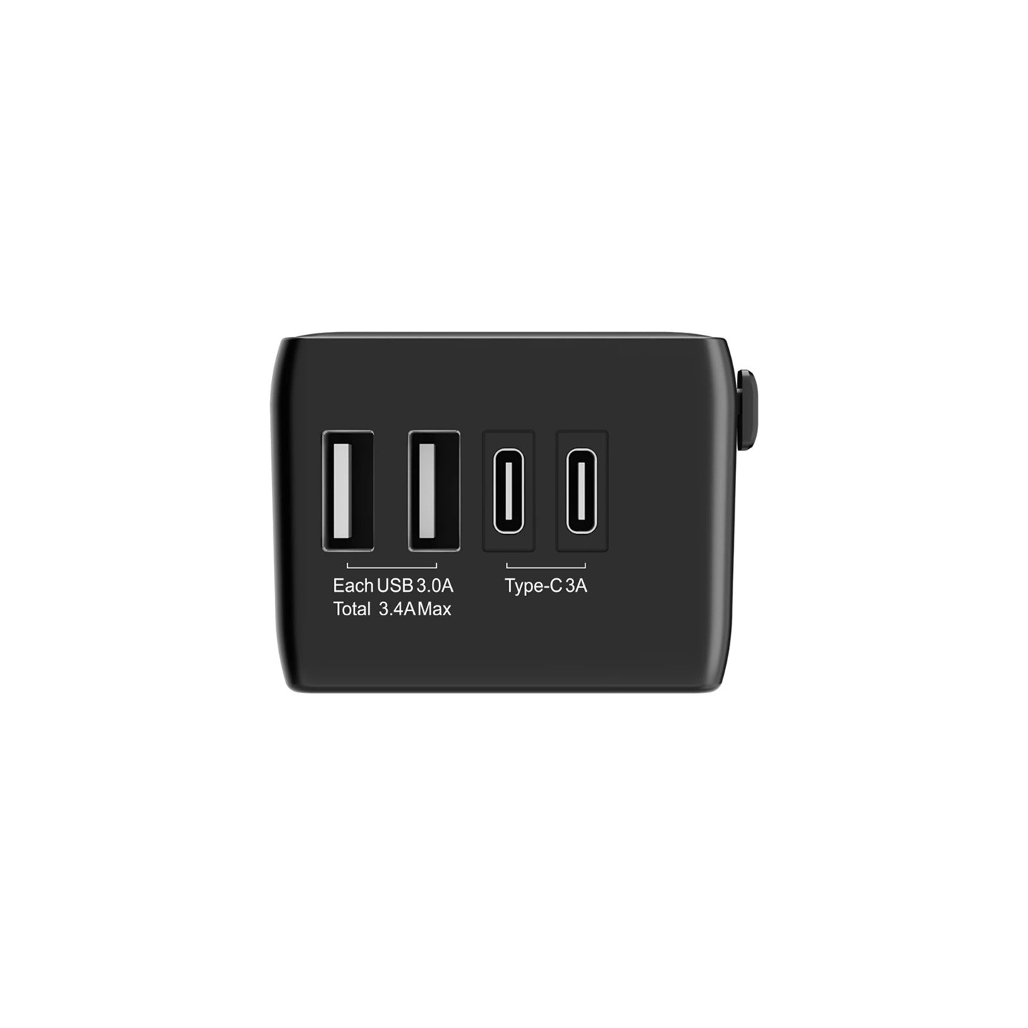 Blitzwolf BW-TA1 4-in-1 Travel Adapter 2xUSB + C + PD 20W