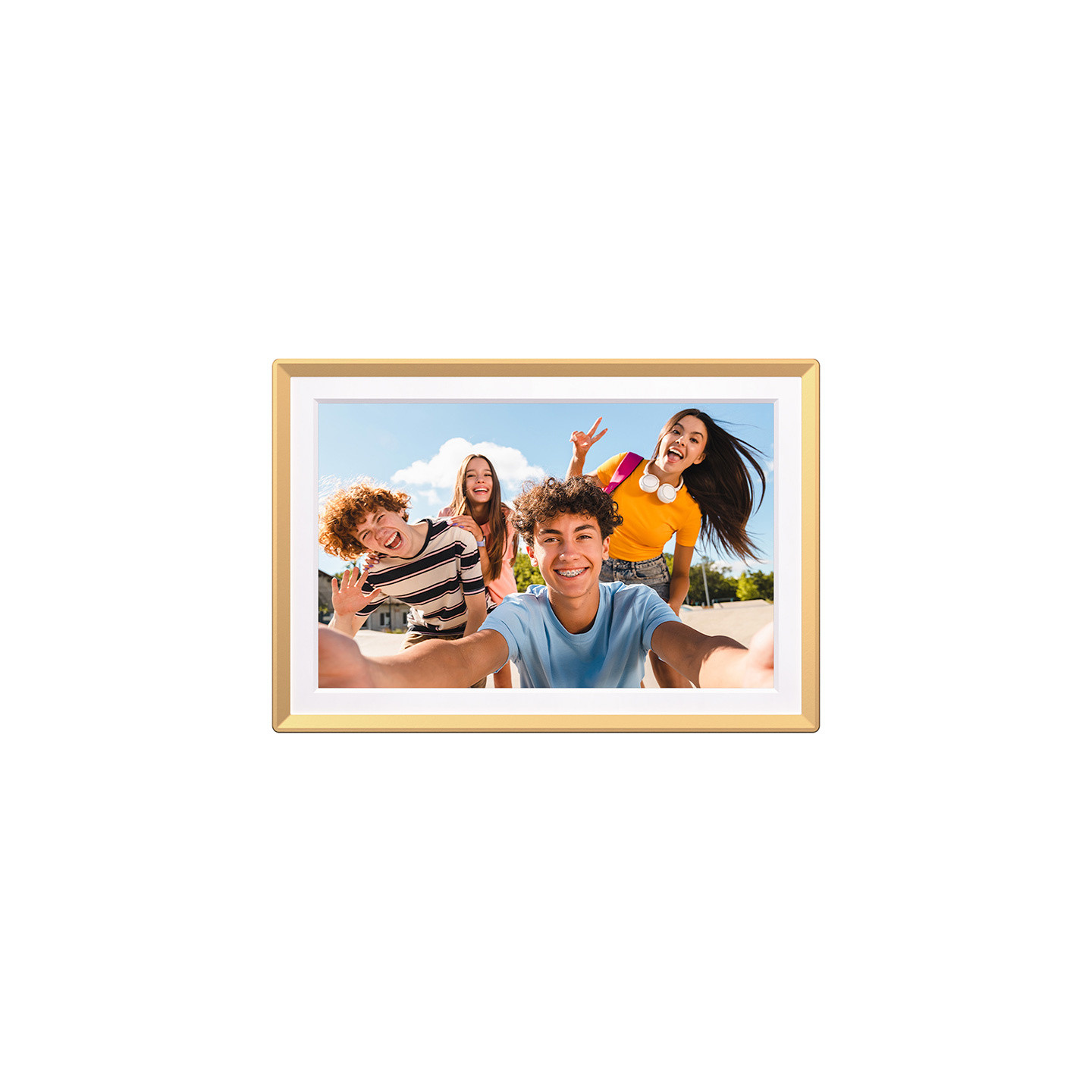 Digital photo frame Arzopa D14 Golden (gold)