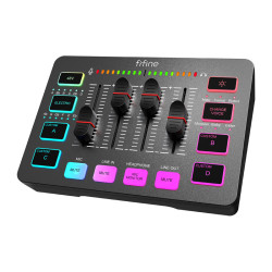 View product Fifine SC3 audio mixer (black)