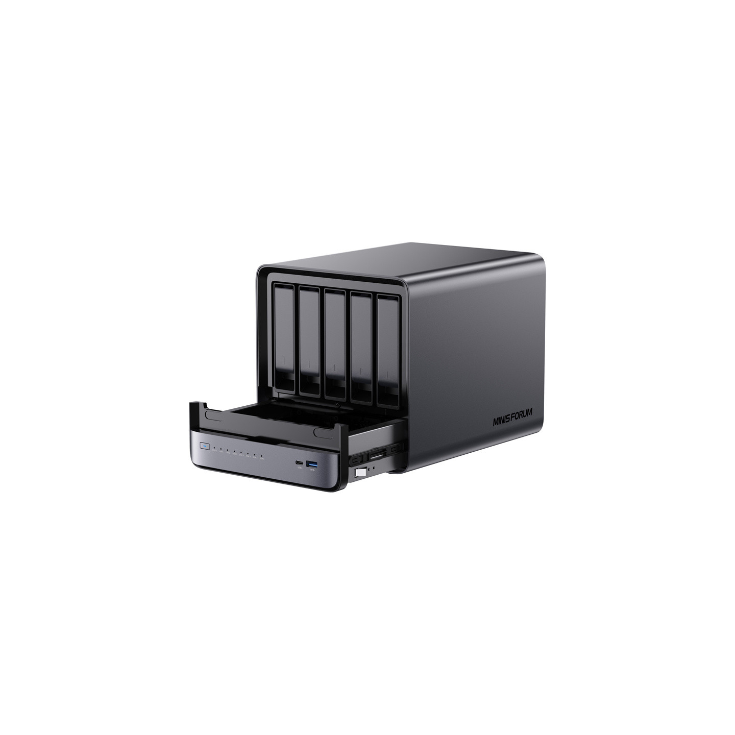 MINI-PC Minis Forum NAS N5 Pro AMD Ryzen AI 9 HX Pro 370, 32GB+128GB O