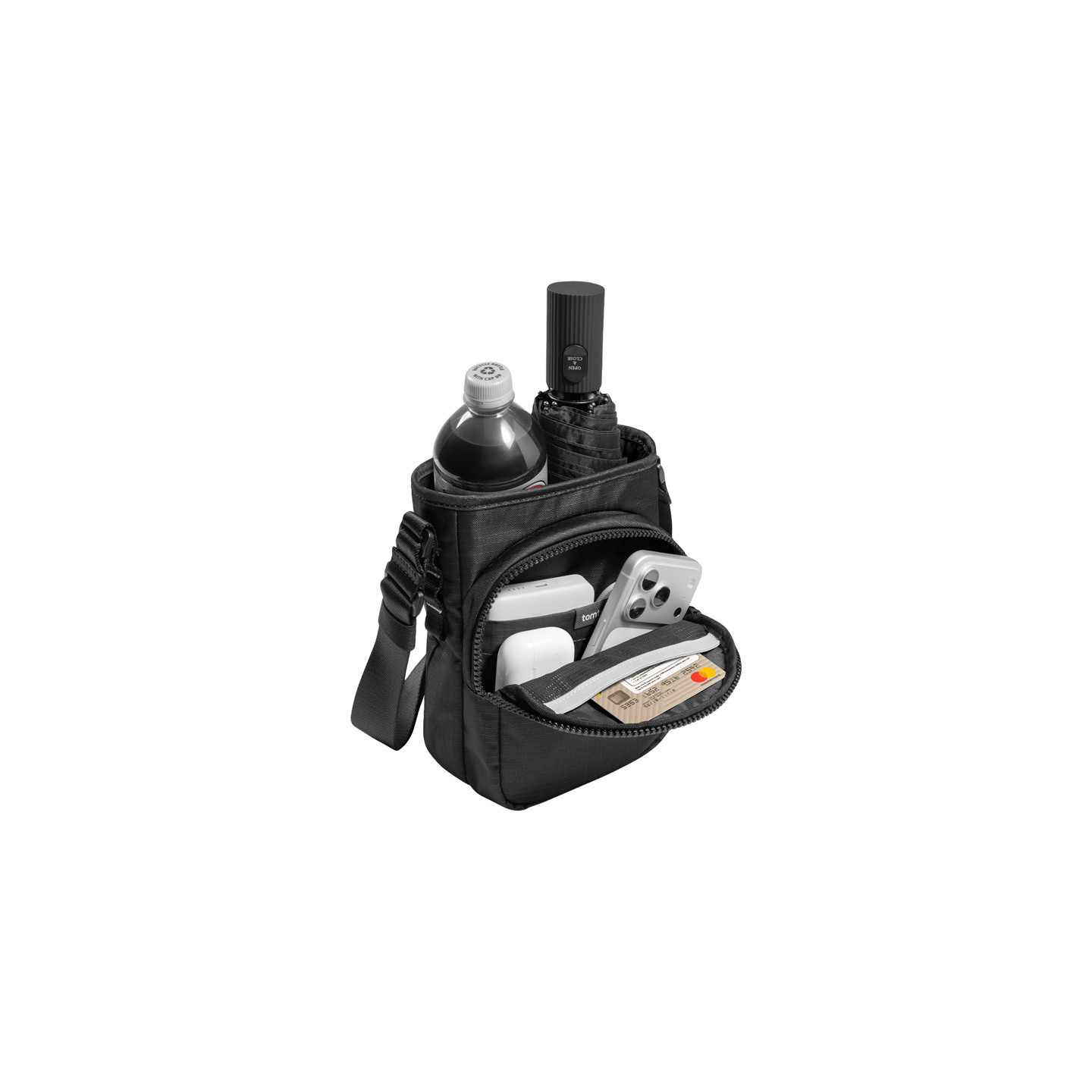 TOMTOC GameOn-G50 Switch 2 JoyCarry Sling Bag (black)