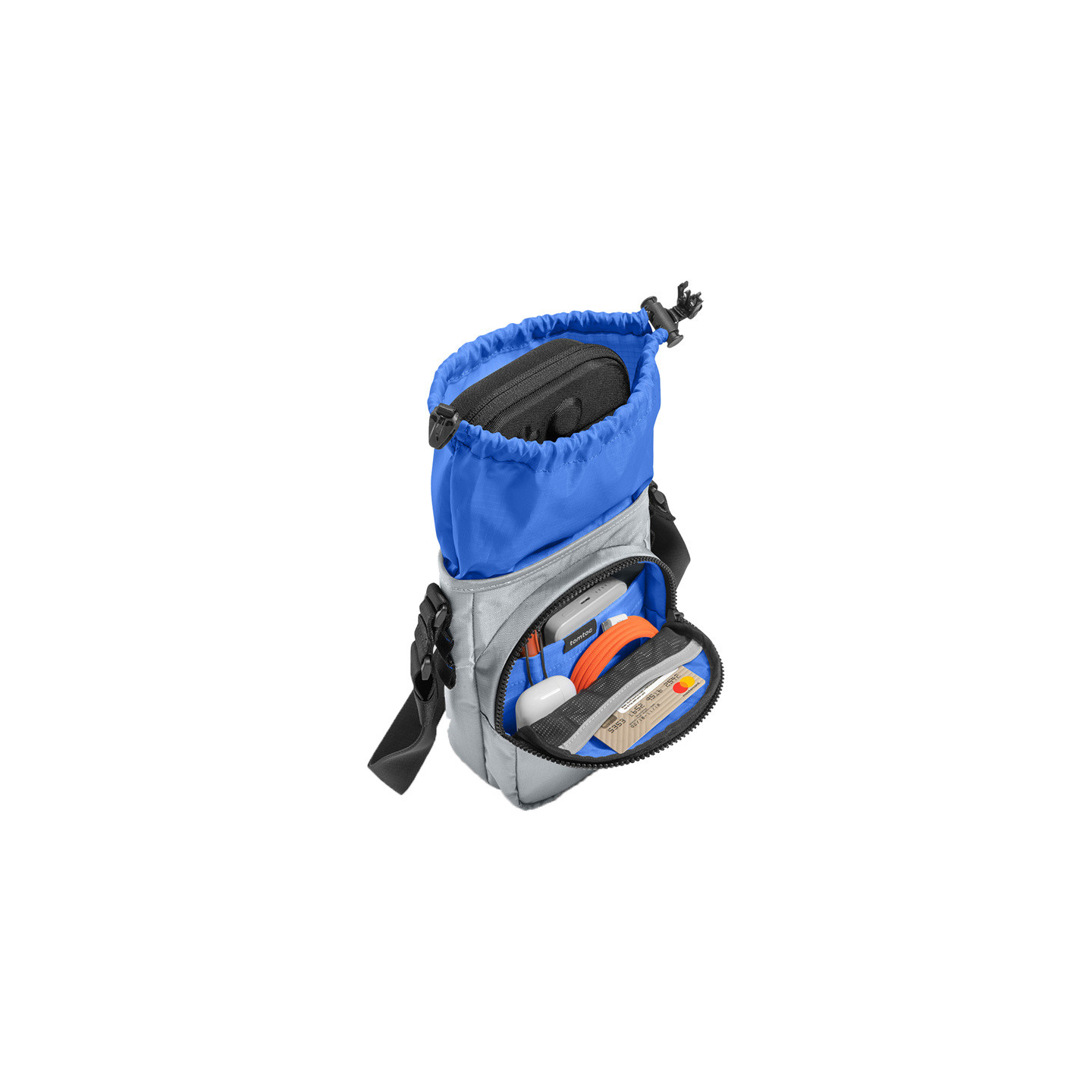 TOMTOC GameOn-G50 Switch 2 JoyCarry Sling Bag (gray)