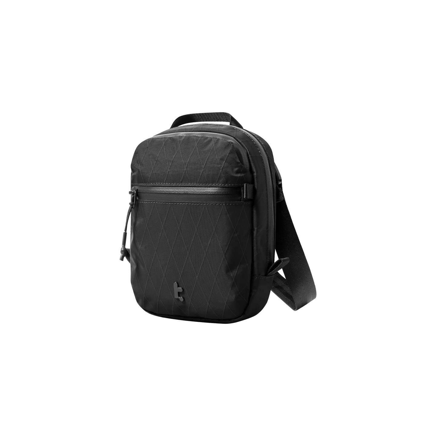 TOMTOC Aviator-T37 travel bag with shoulder strap X-Pac 1.3L (black)