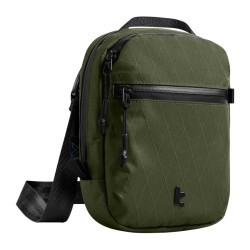 View product TOMTOC Aviator-T37 travel bag with shoulder strap X-Pac 1.3L (green)