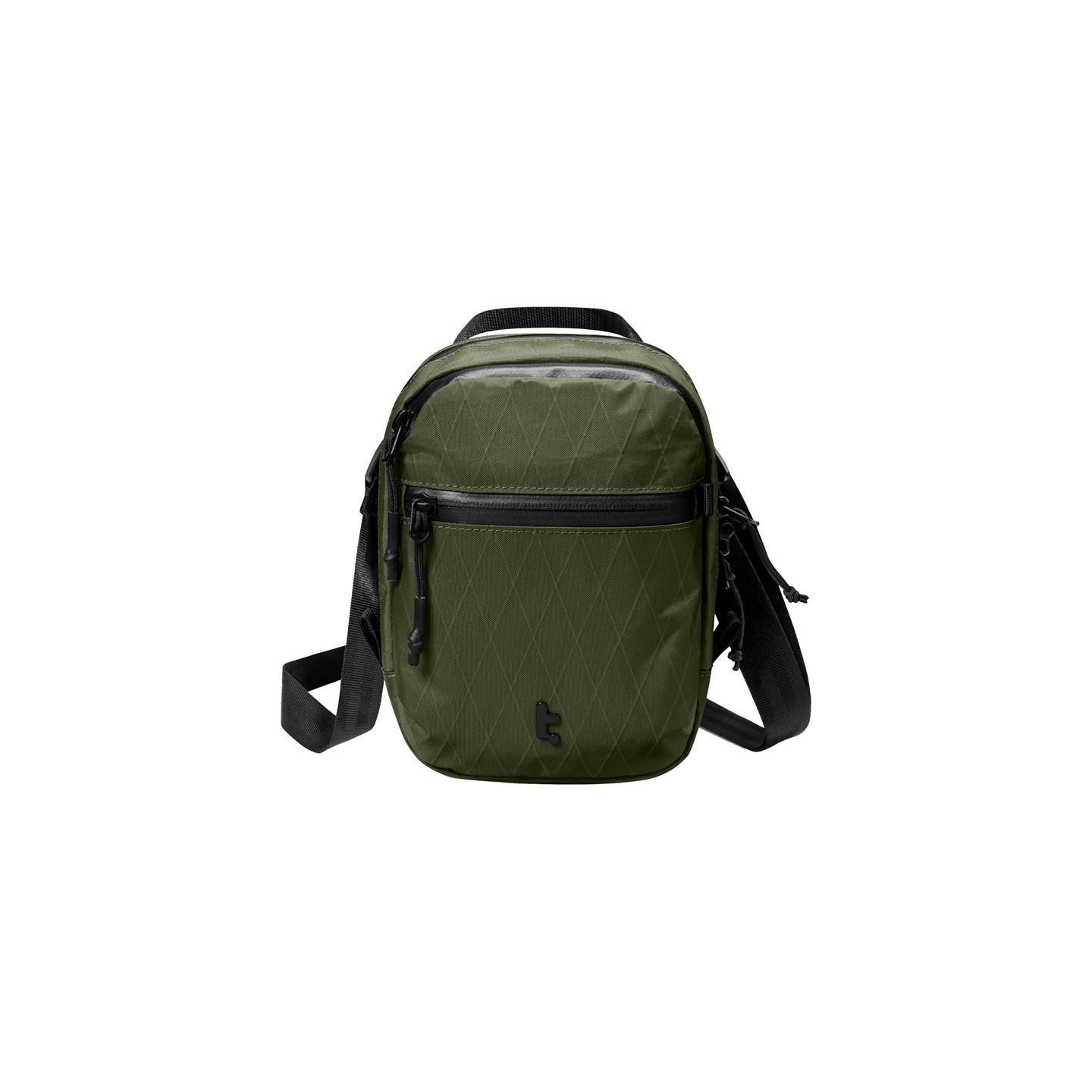 TOMTOC Aviator-T37 travel bag with shoulder strap X-Pac 1.3L (green)