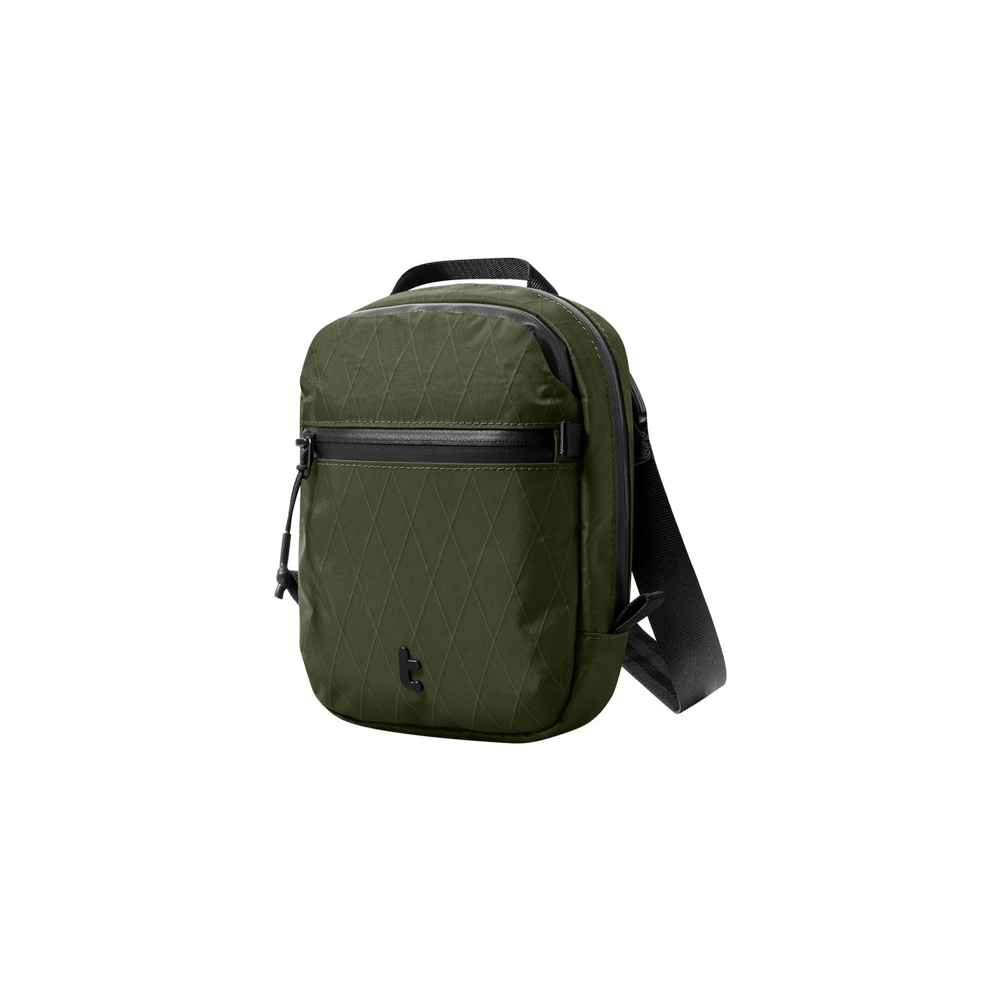 TOMTOC Aviator-T37 travel bag with shoulder strap X-Pac 1.3L (green)