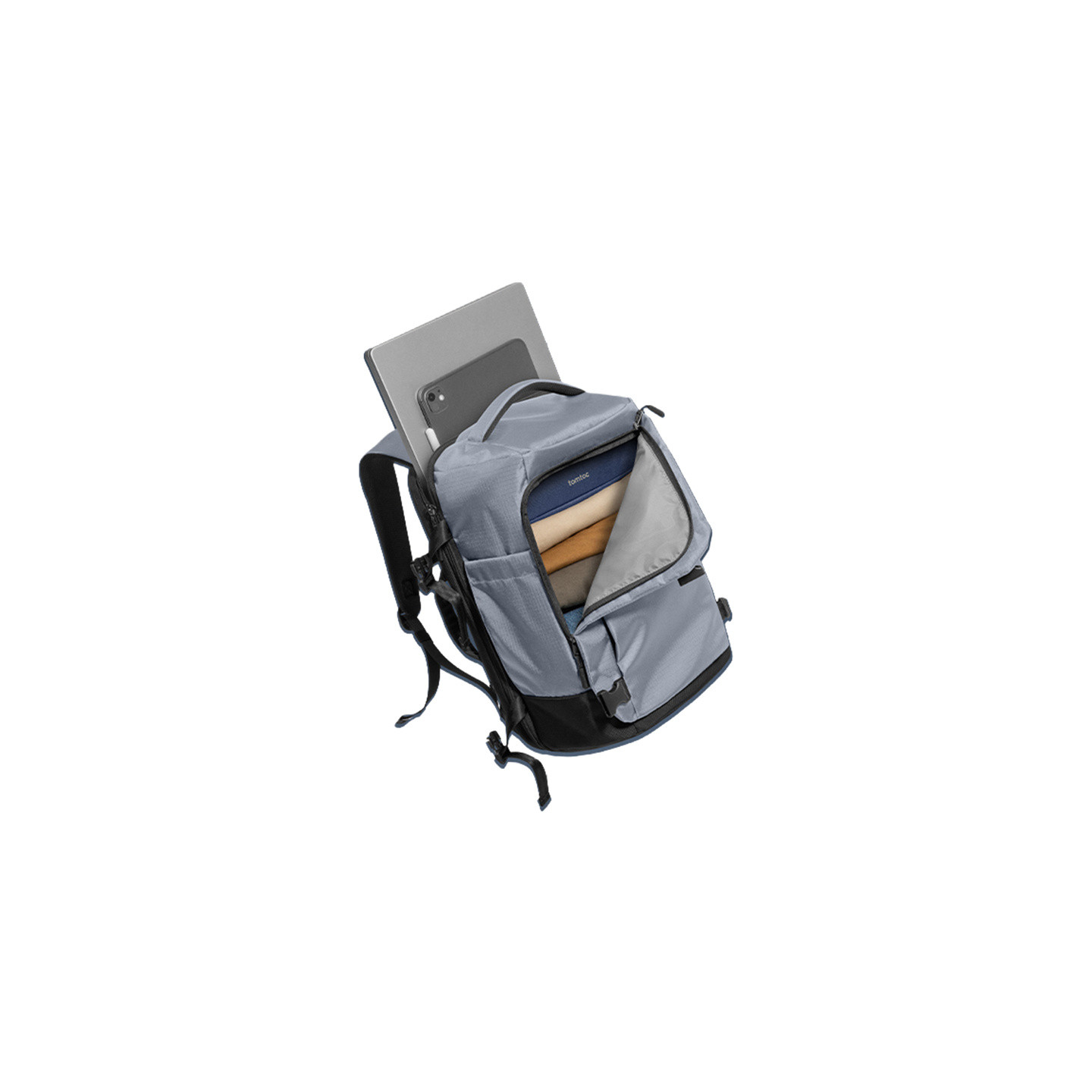 TOMTOC Navigator-T66 Liteway Travel Backpack 28L (Light Gray)