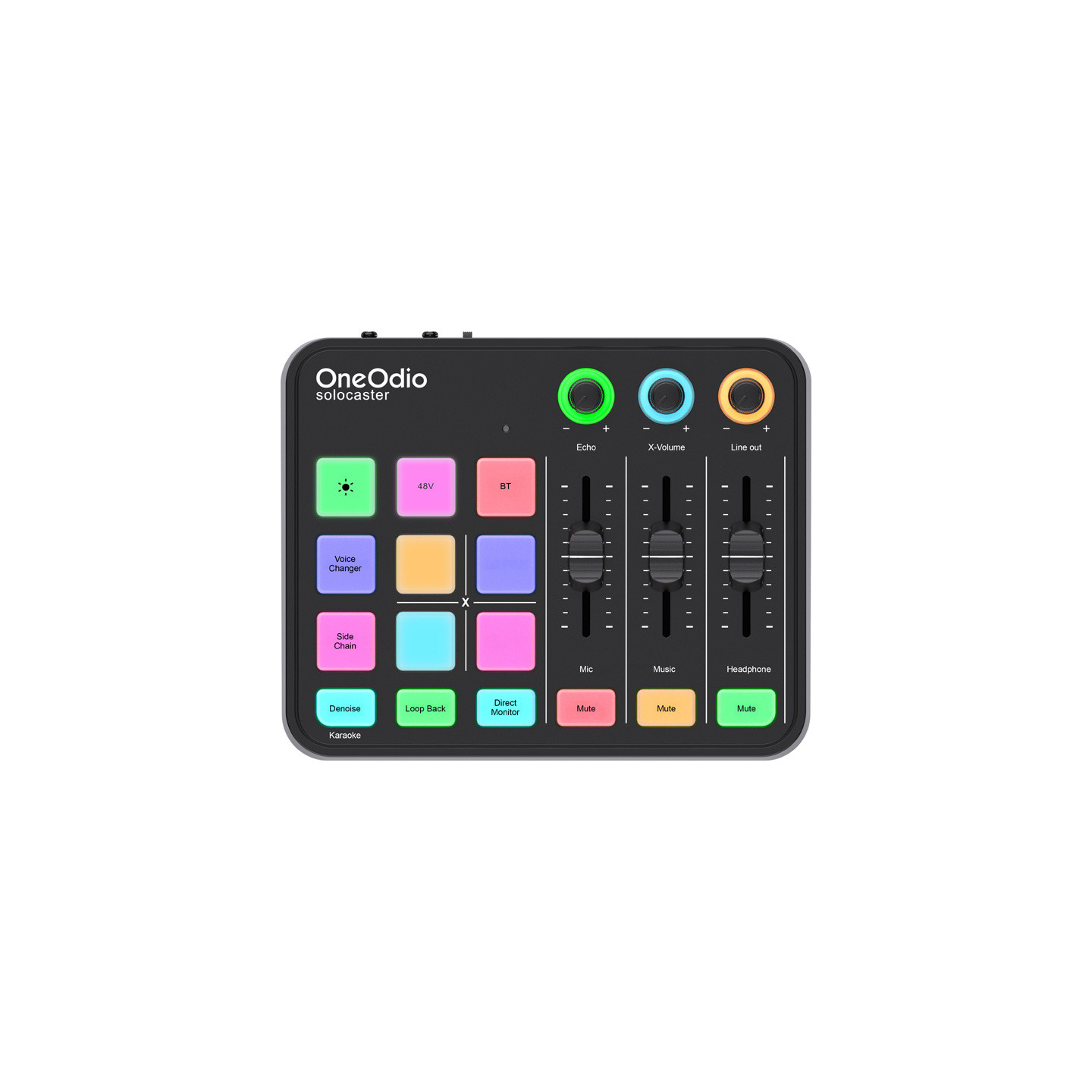 OneOdio Solocaster Audio Mixer and Sound Card