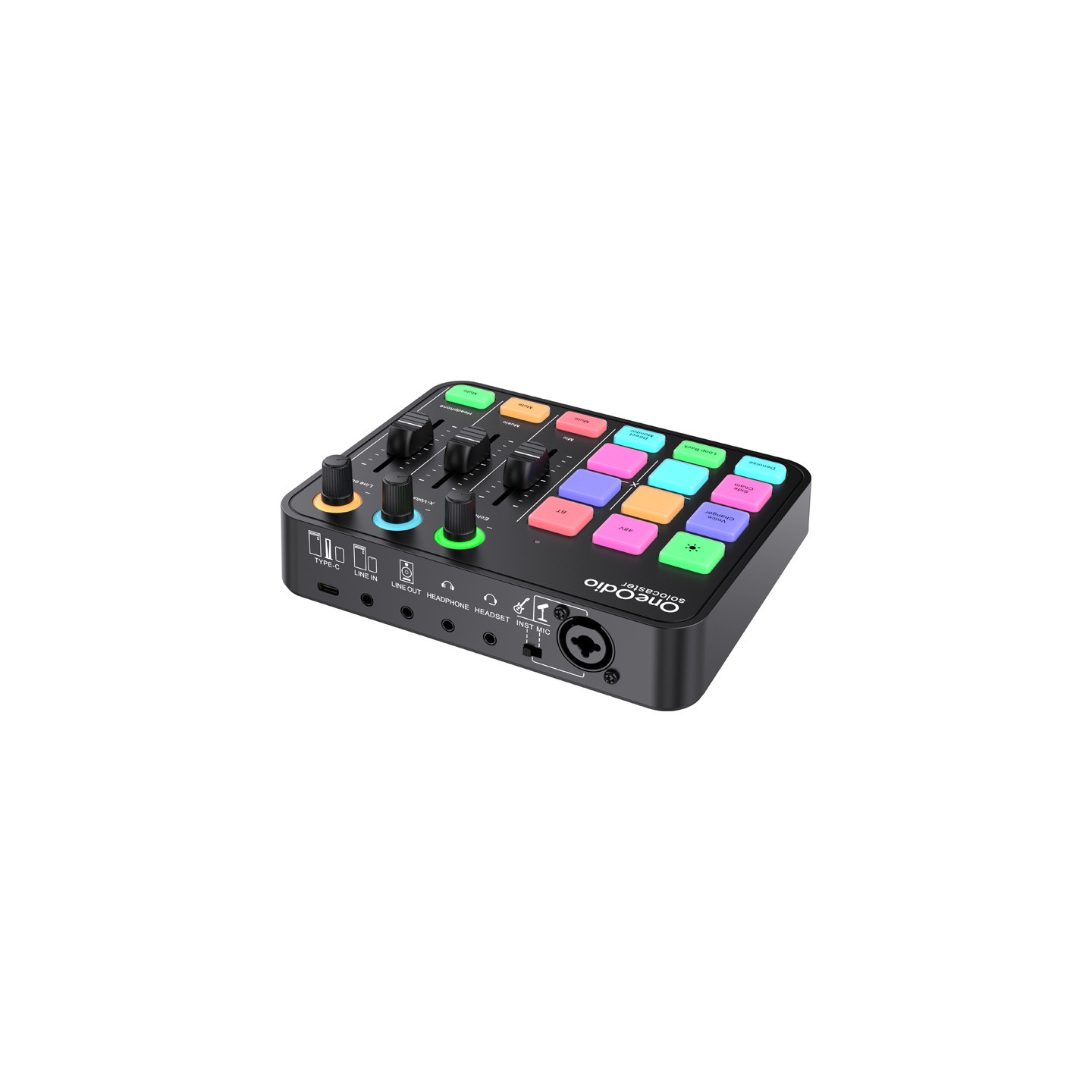 OneOdio Solocaster Audio Mixer and Sound Card