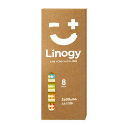 View product LINOGY AA Li-ion Pro battery set - set of 8