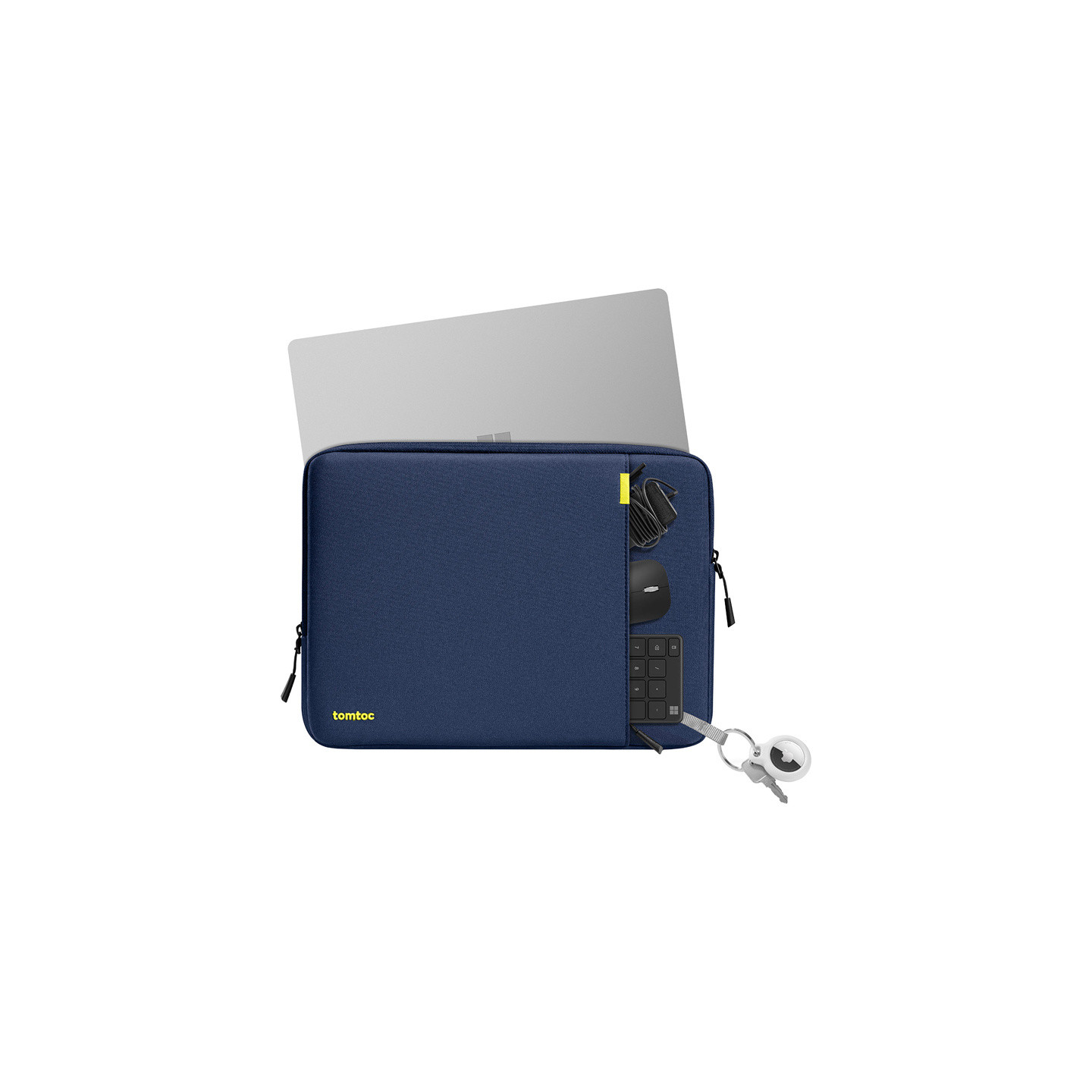 TOMTOC Defender-A13 Laptop Sleeve + 14" Case Set (Navy Blue)