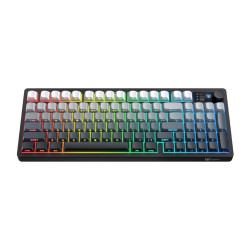 View product Onikuma MT902 2.4G Gaming Keyboard (Black and White Gradient)