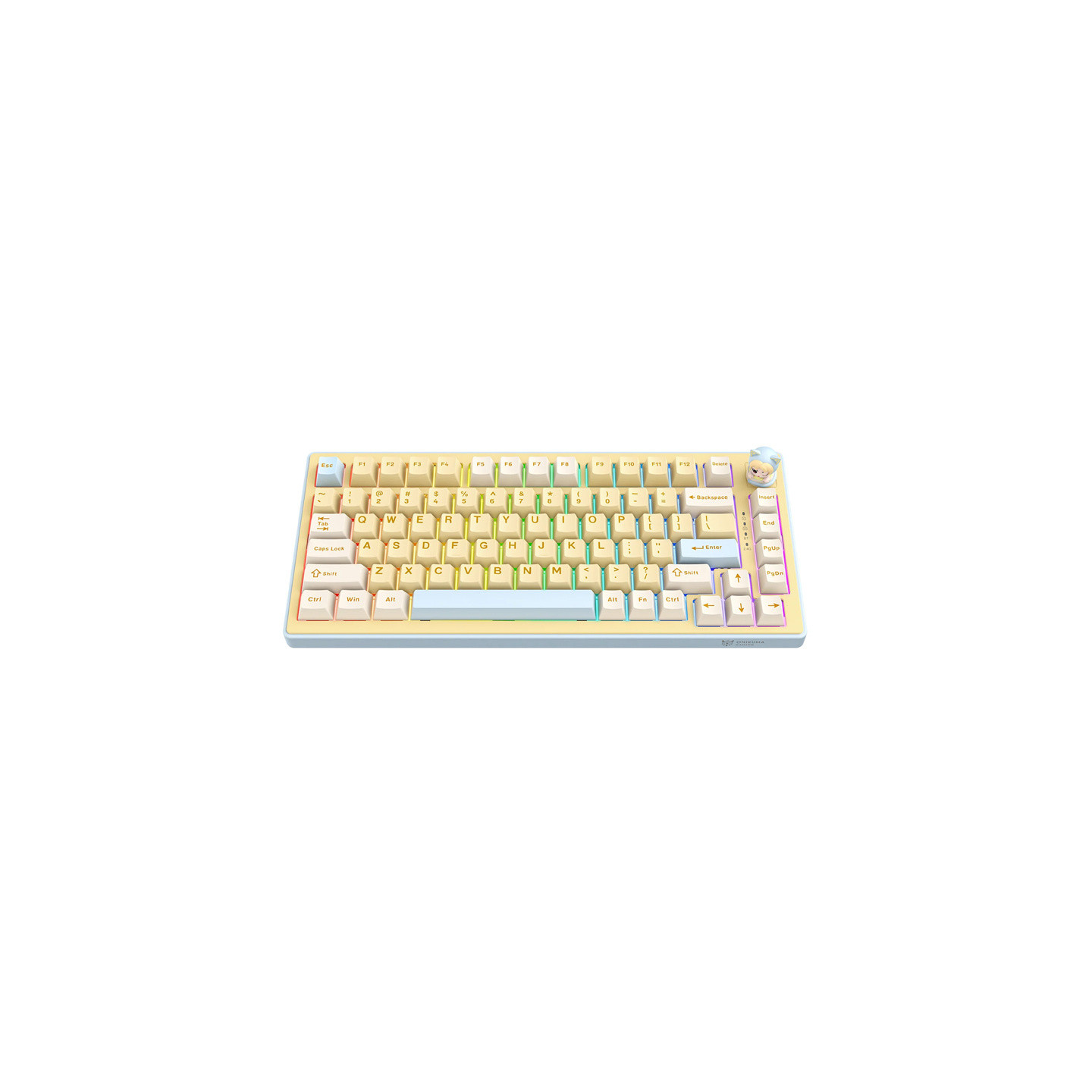 Onikuma MT707 Gaming Keyboard (Yellow)
