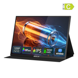 View product ZEUSLAP P16BT portable monitor with a 16-inch touchscreen