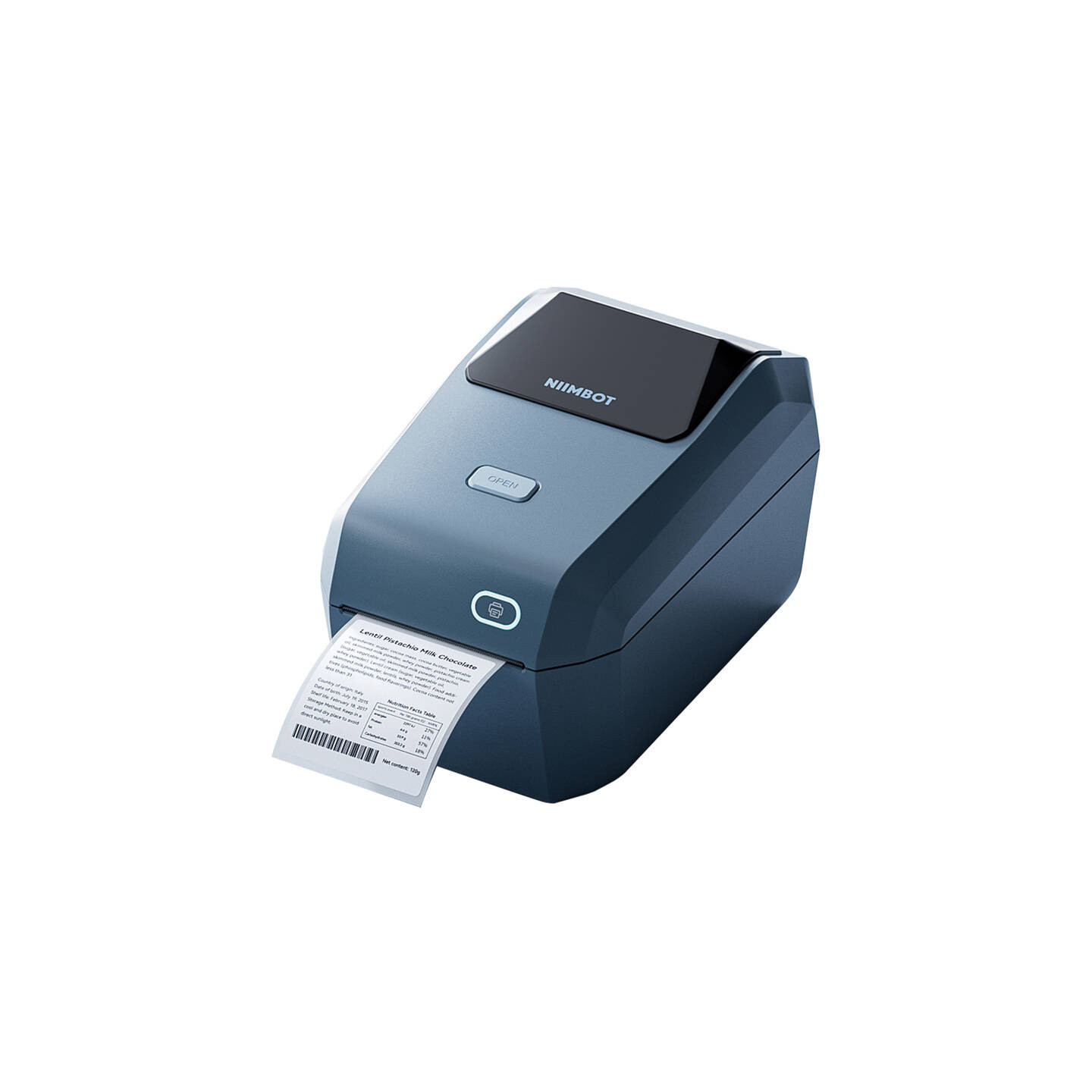 Niimbot K3W portable label printer (blue)