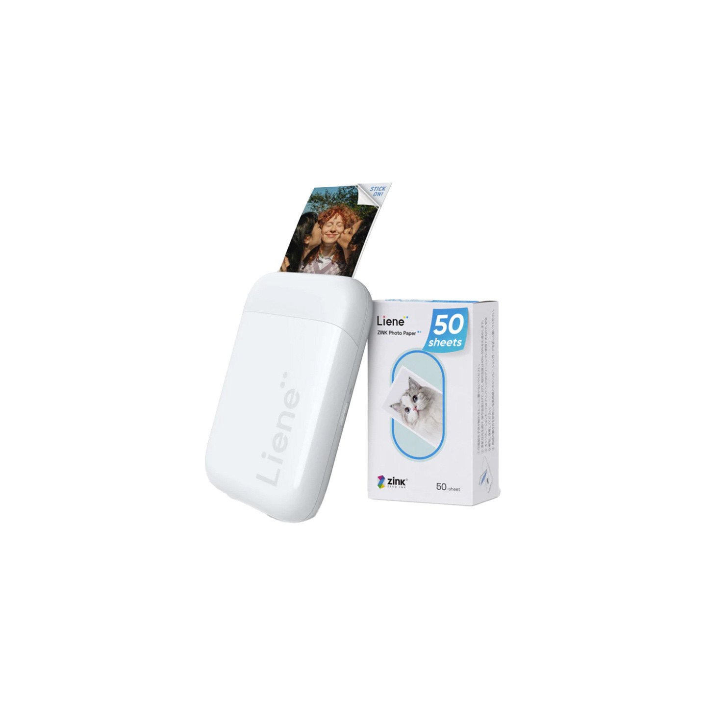 Liene Pearl 2x3" Portable Photo Printer (White)