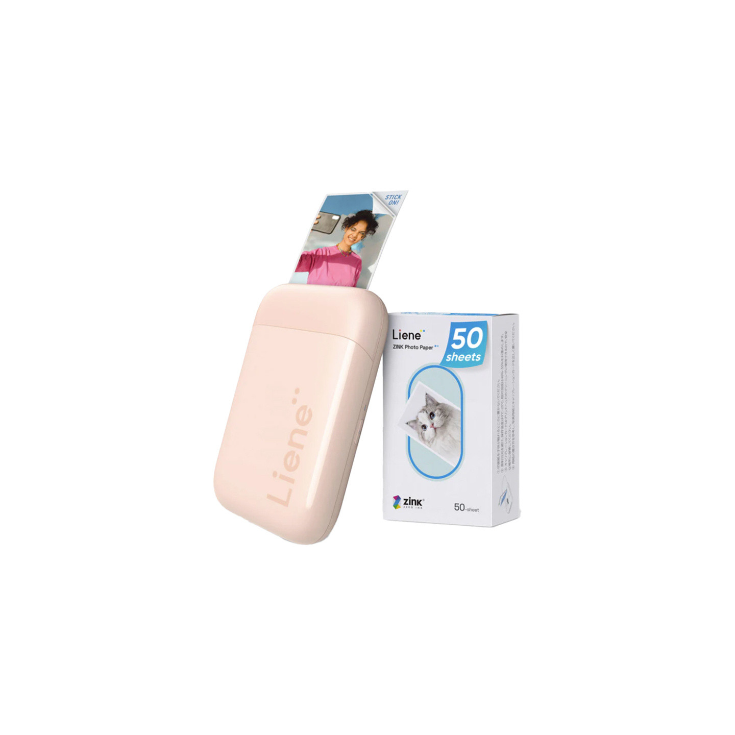 Liene Pearl 2x3" Portable Photo Printer (Pink)