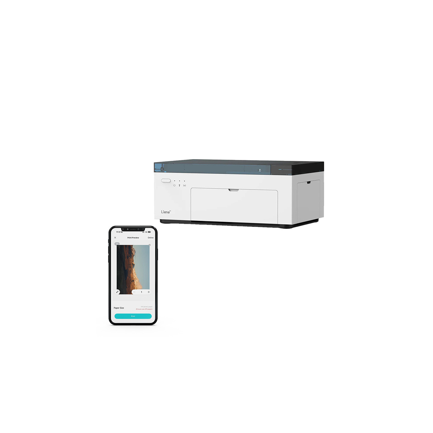 Liene Amber M100 4x6" portable photo printer